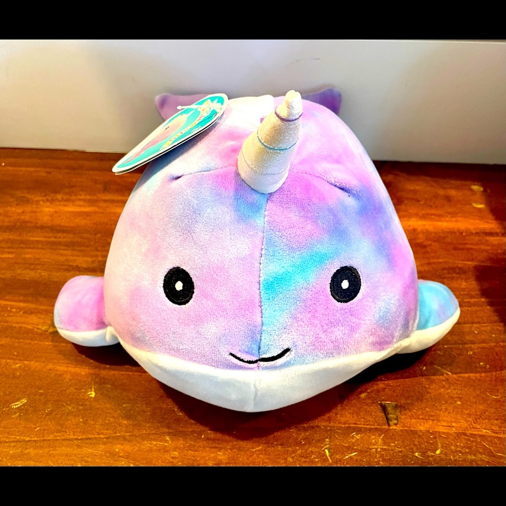 Hallie the Narwhal Squishmallow NWT
